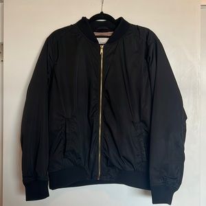 Old Navy satin bomber jacket